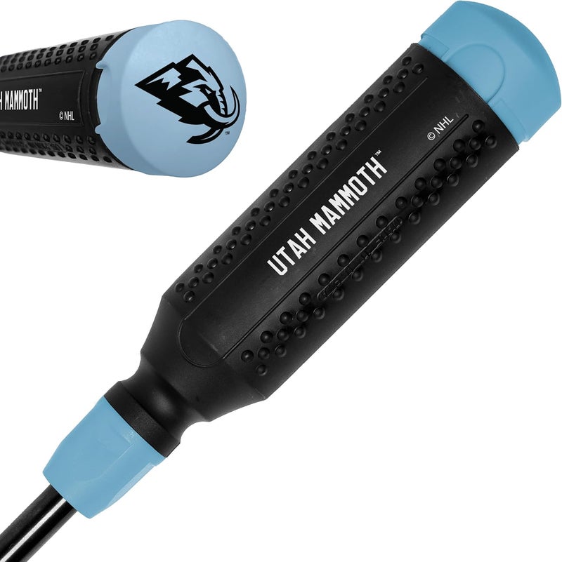 Megapro ® NHL® Team Edition Multi-bit Screwdriver | Officially Licensed NHL® Gear | Durable, Ergonomic, Pro-Grade Screwdriver (Utah Mammoth™) - Image 1